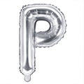 Buchstabe P silber 35cm