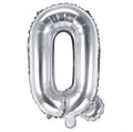 Buchstabe Q silber 35cm