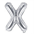 Buchstabe X silber 35cm
