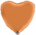 Herz 45cm caramel