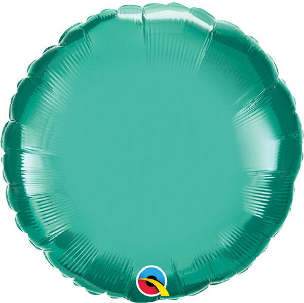 Rund 45cm grün chrome