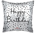 Eco Line Happy Birtday Kissen silber