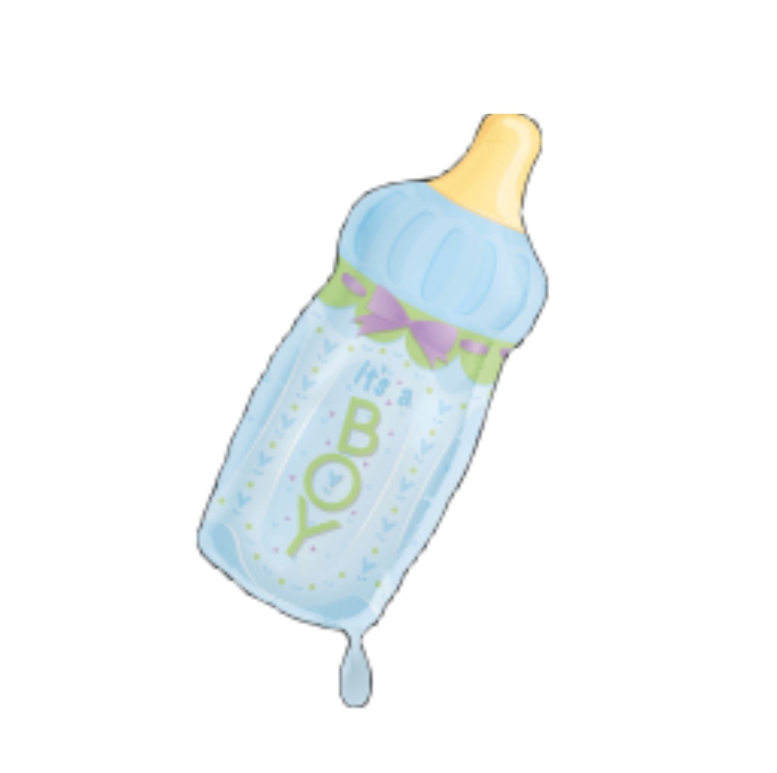 Baby XXL Welcome Flasche Blau