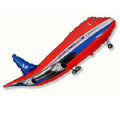 Mini Fahrzeug Flugzeug rot