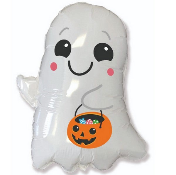Geist mit Kürbistäschen