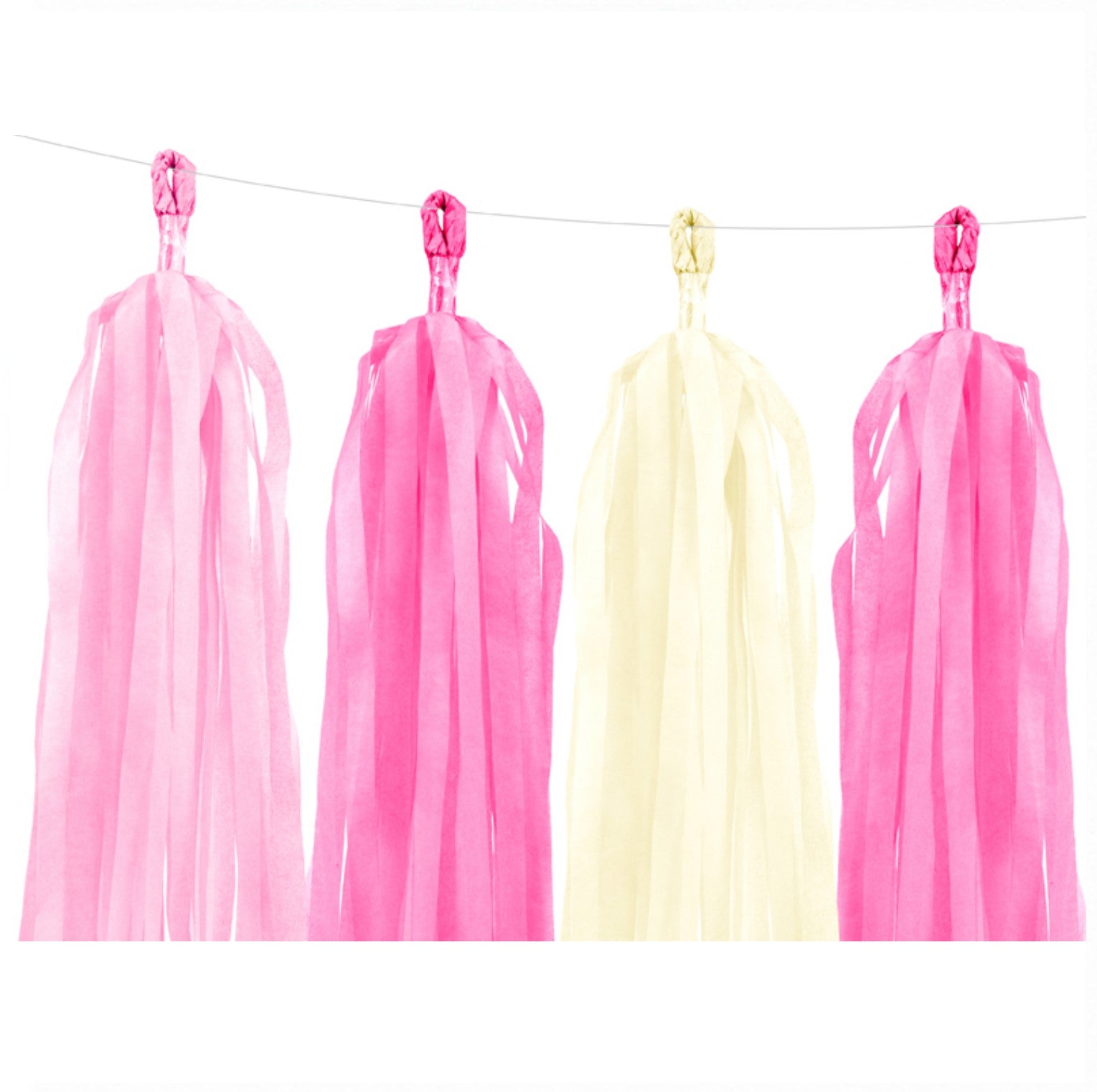 Girlande Tassel pink PartyDeco
