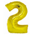 Zahl 2 XL Gold
