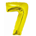 Zahl 7 XL Gold