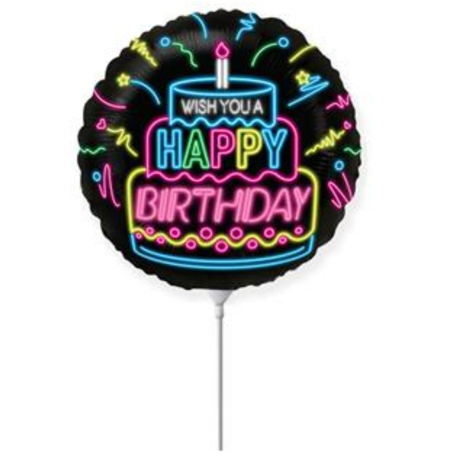 Mini Geburtstag Neon