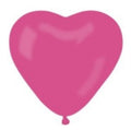 Latexherz 25cm fuchsia 07