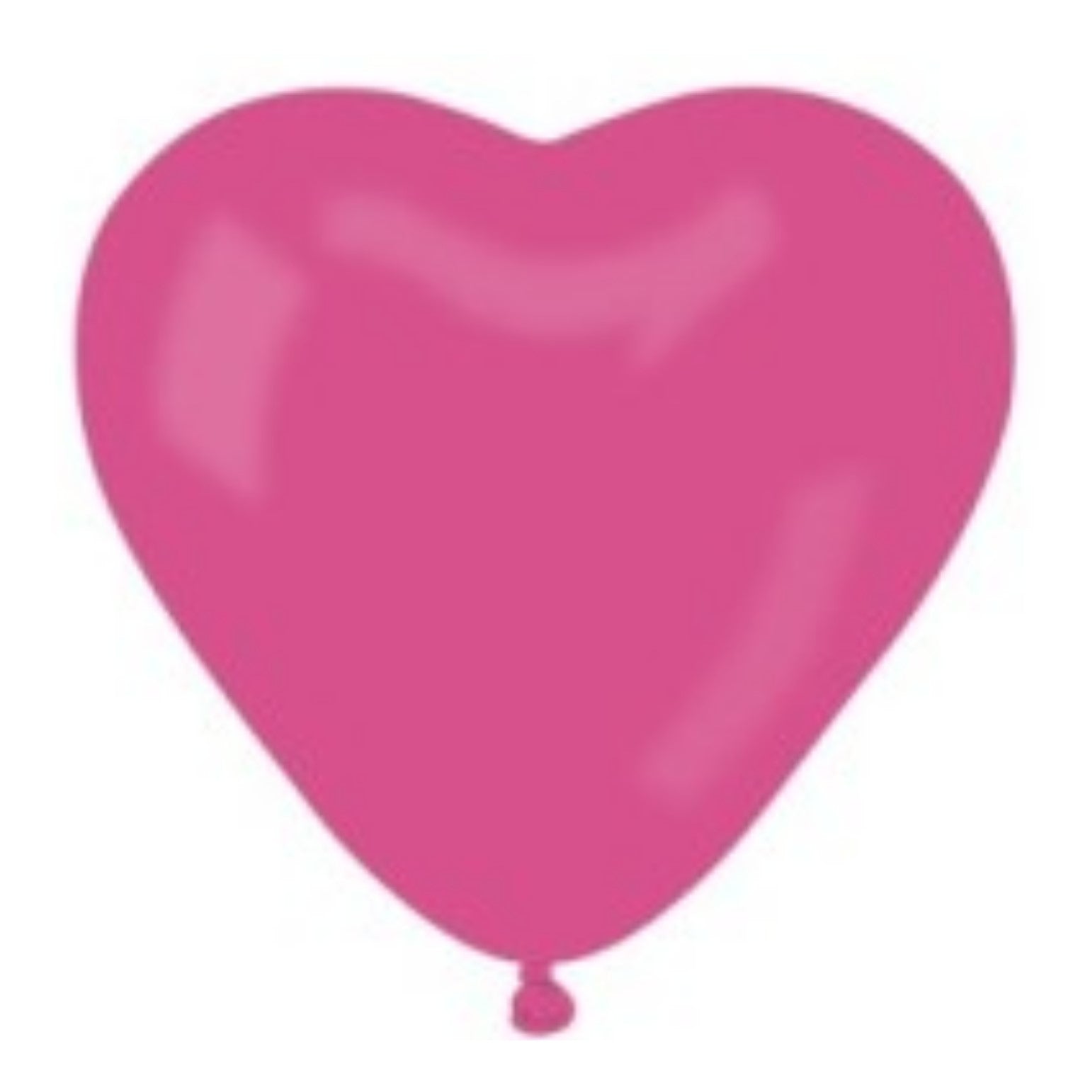 Latexherz 25cm fuchsia 07
