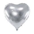 Herz 45cm silber