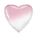 Herz 45cm Farbverlauf Rosa
