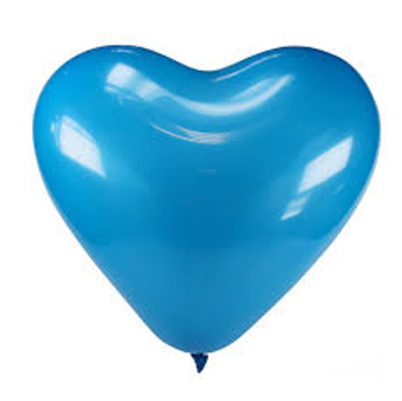 Latexherz 25cm himmelblau