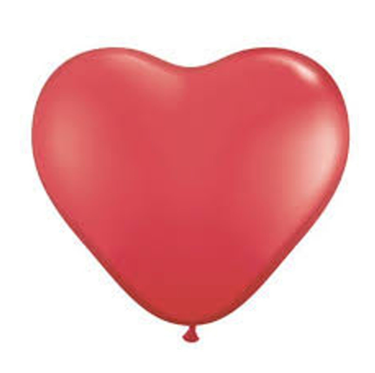 Latexherz 25cm rot 45