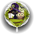 Halloween Katze und Eule