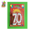 Kerze 70 bunt