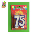 Kerze 75 bunt