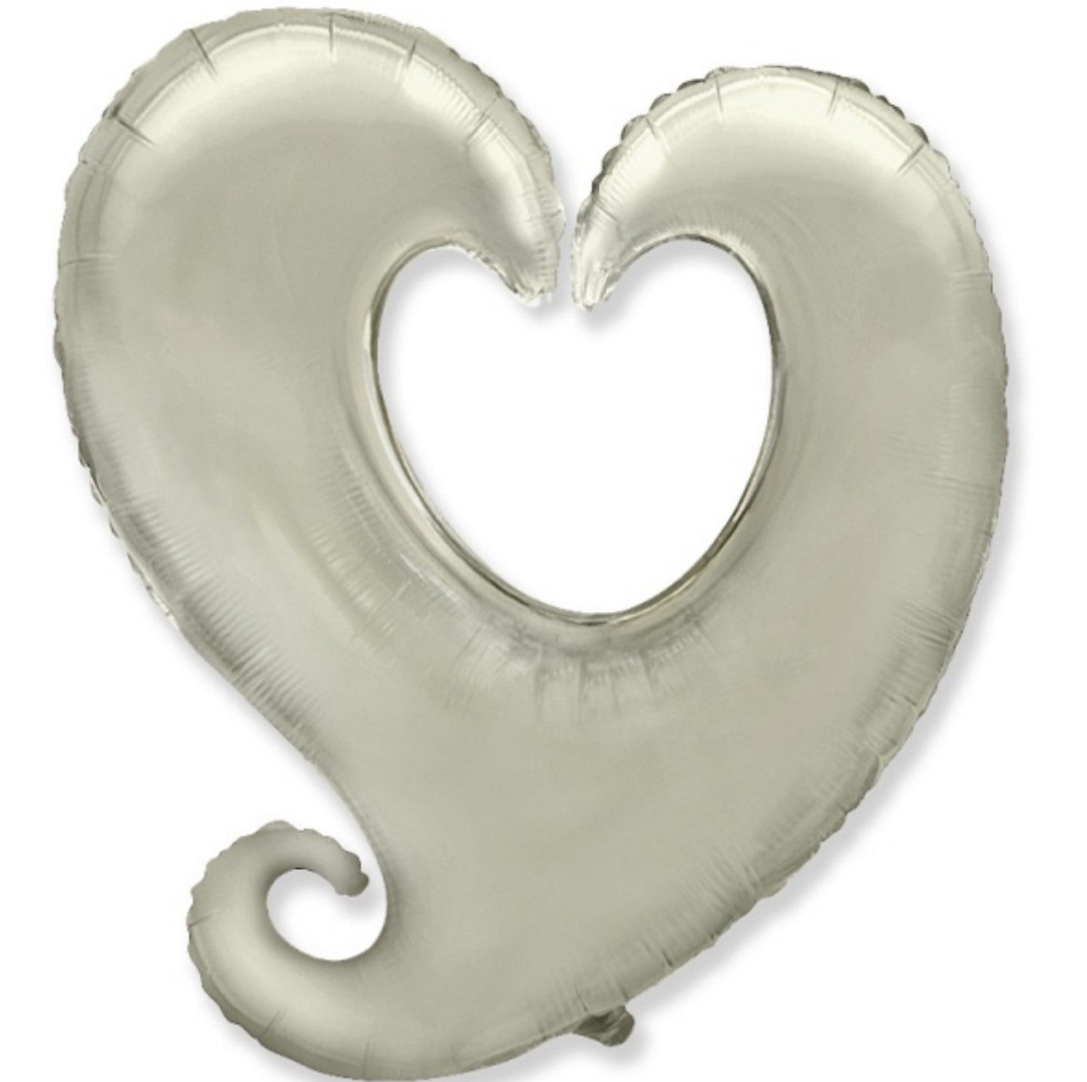 Herz Kettglied Silber