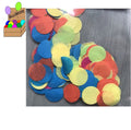 Konfetti Papier Punkte Bunt