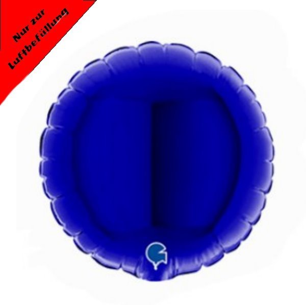 Mini Rund mit Luft 15cm königsblau
