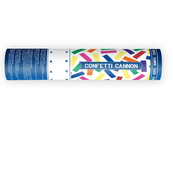 Konfetti Kanone S bunte Streifen
