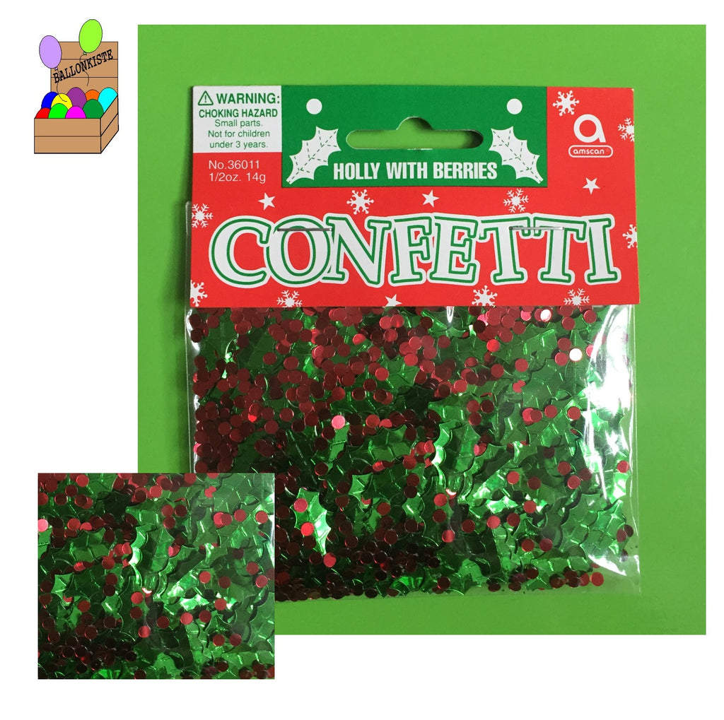 Weihnachten Konfetti Folie