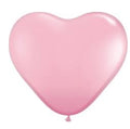 Latexherz 25cm rosa 06