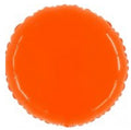 Rund Leuchtend Orange 55cm