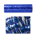 Luftschlange holografisch blau