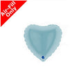 Micro Herz mit Luft 10cm hellblau