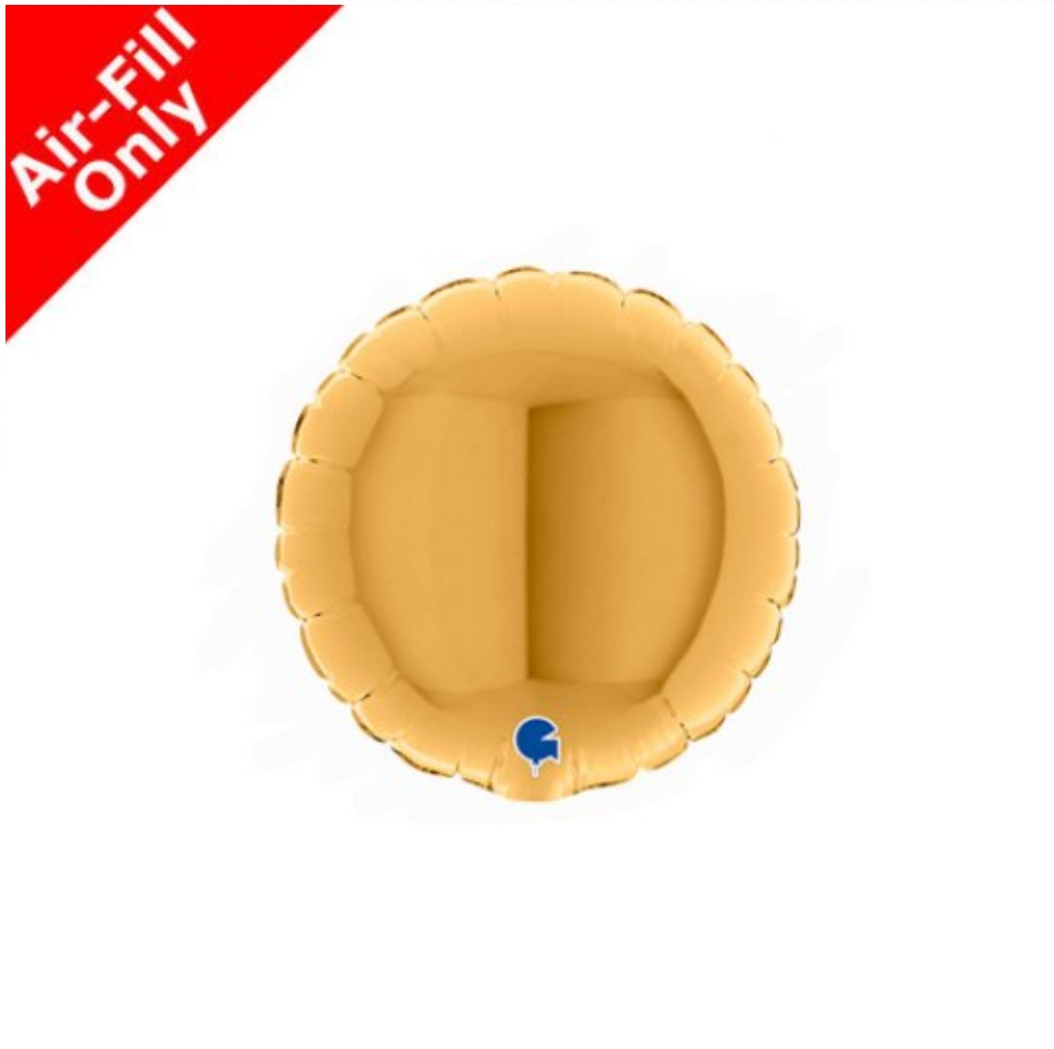 Micro Rund mit Luft 10cm Gold