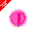 Micro Rund mit Luft 10cm pink