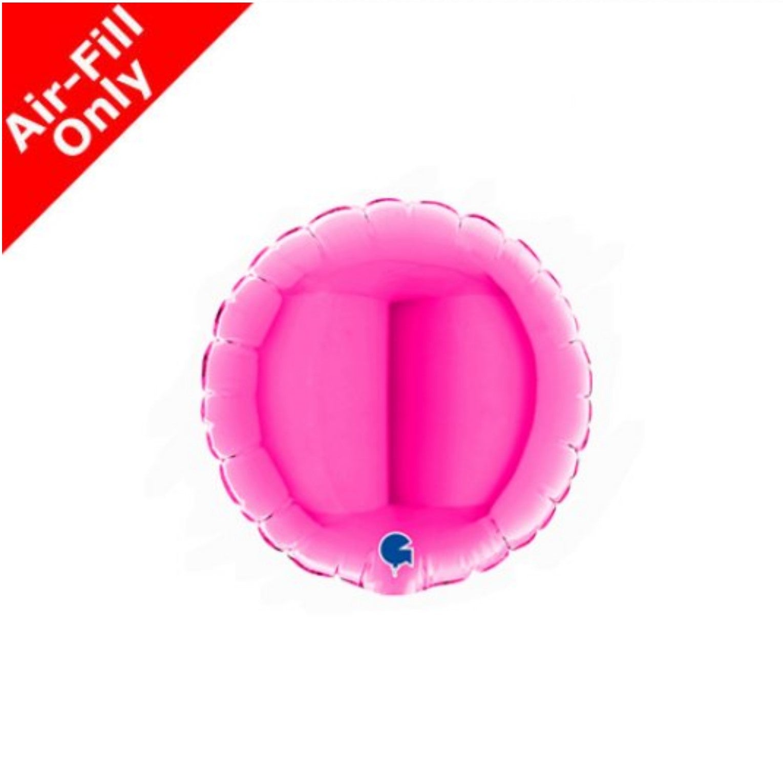 Micro Rund mit Luft 10cm pink