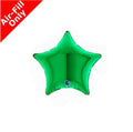 Micro Stern mit Luft 10cm grün