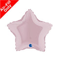 Mini Stern mit Luft 15cm rosa