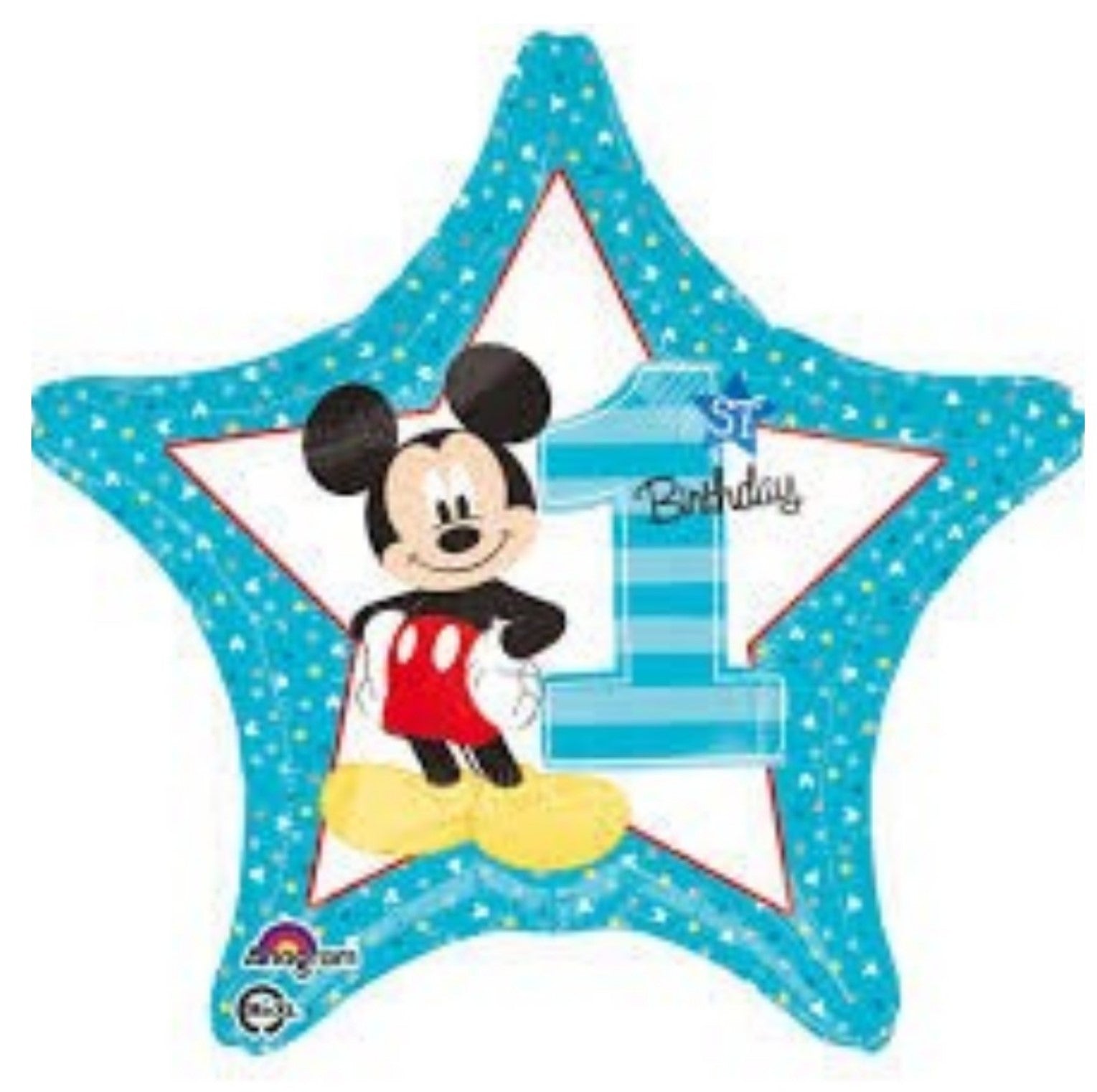 Zahl 1 Micky Maus