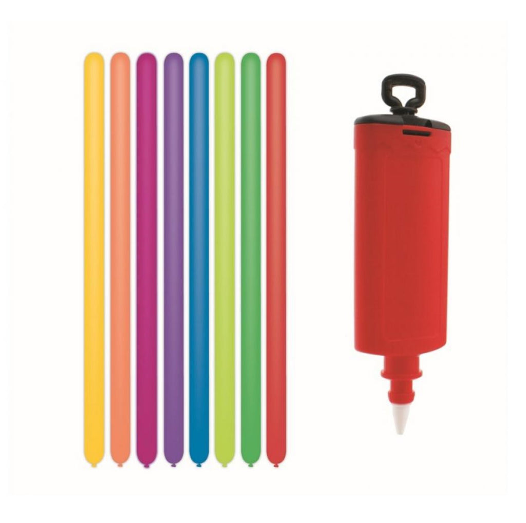 Modellierballon Set mit Pumpe