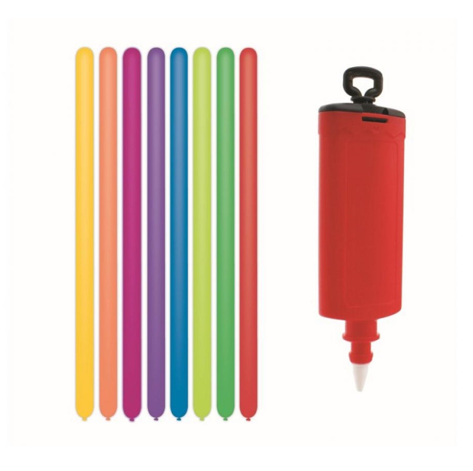 Modellierballon Set mit Pumpe