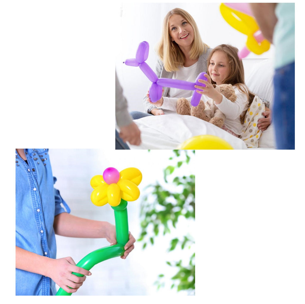 Modellierballon Set mit Pumpe