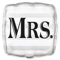 Mrs & Mrs 3 Ballons mit Helium