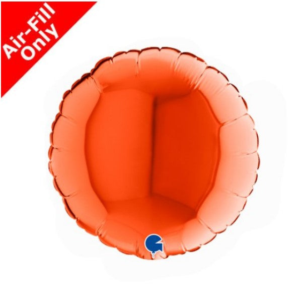 Mini Rund mit Luft 15cm orange