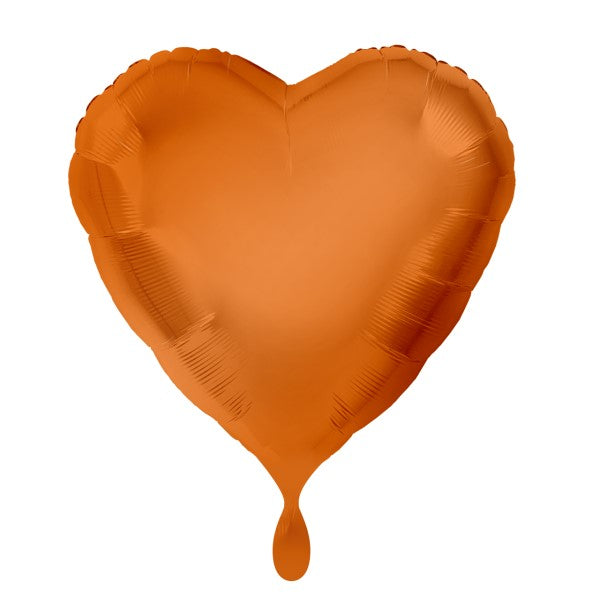 Herz 45cm Orange