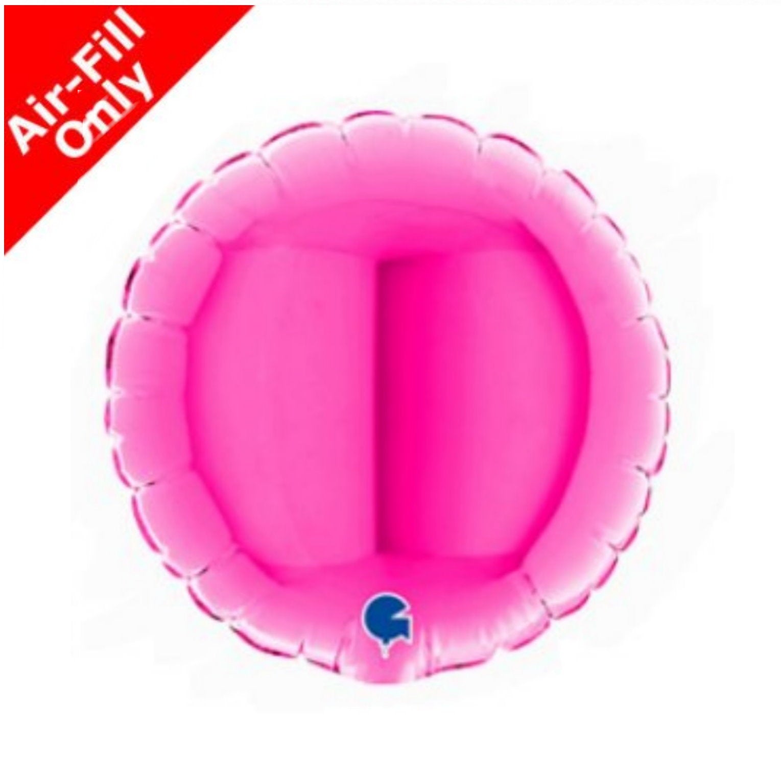 Mini Rund mit Luft 15cm Pink