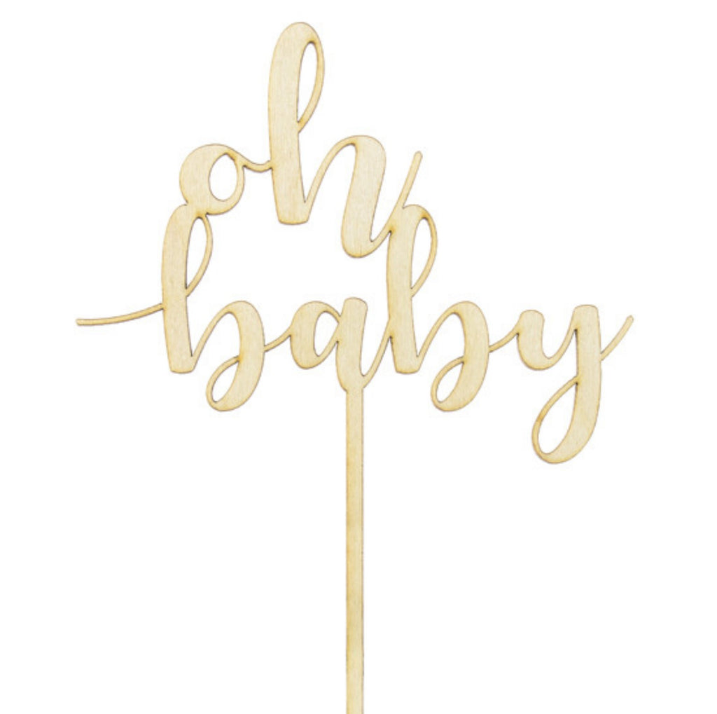 Kuchenpicker Holz oh Baby