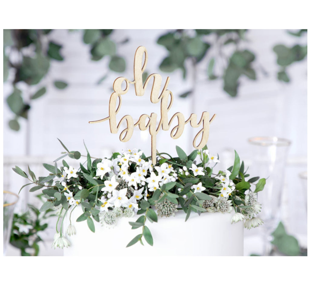 Kuchenpicker Holz oh Baby