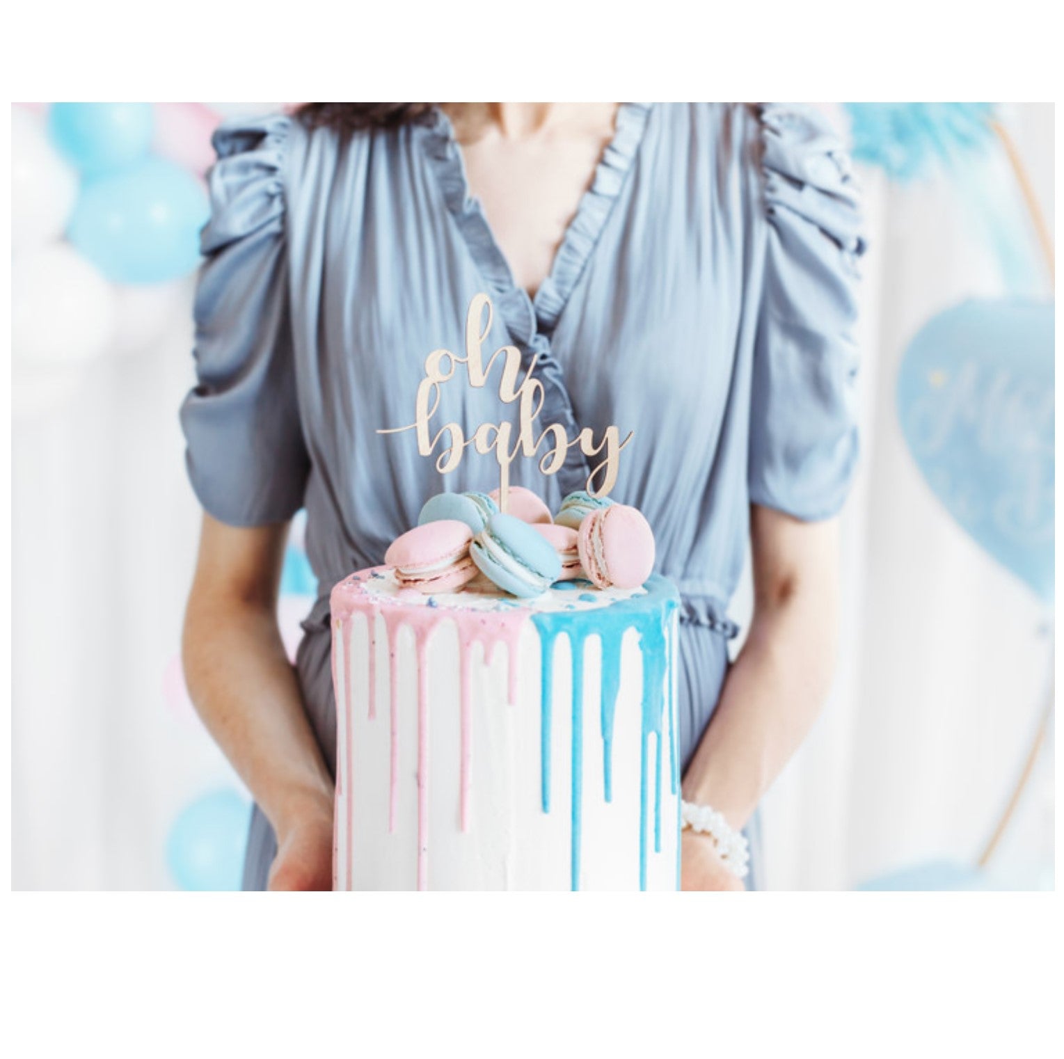 Kuchenpicker Holz oh Baby