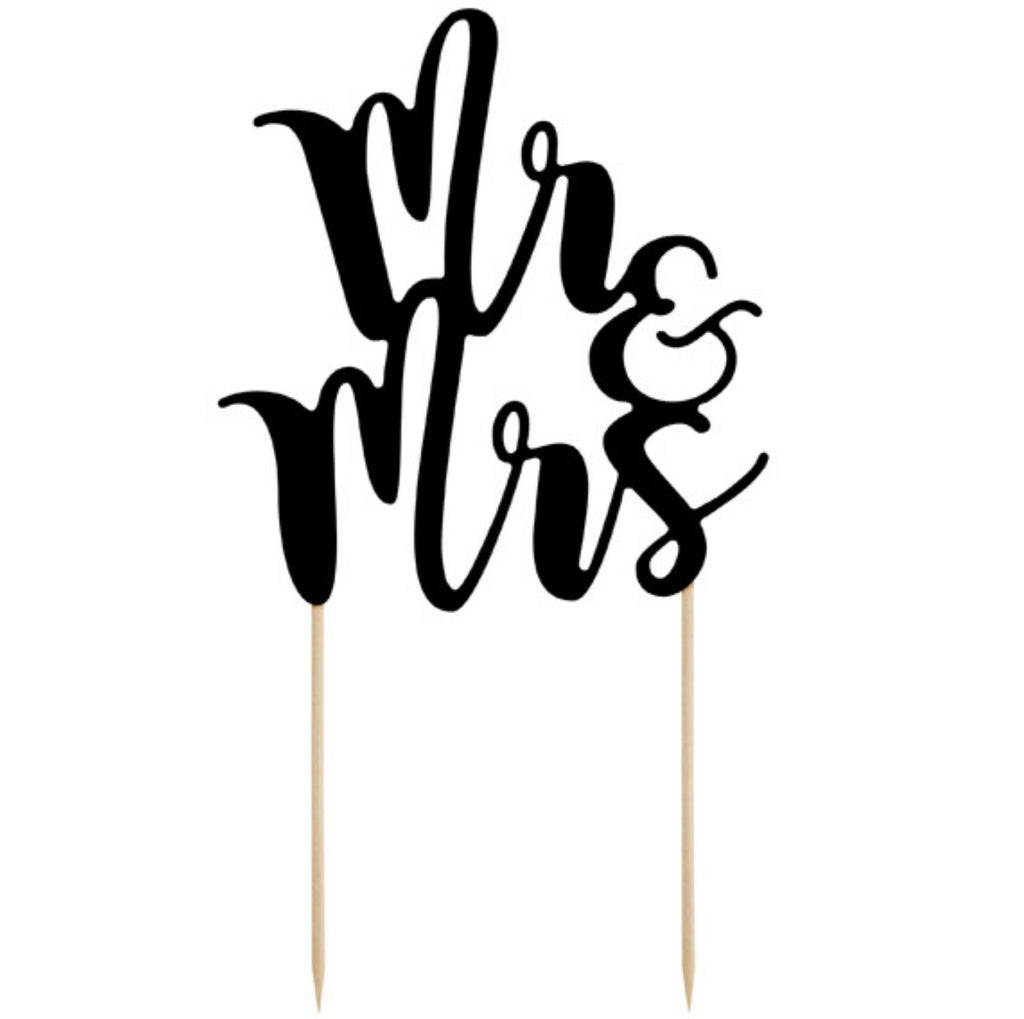 Kuchenpicker Mr u. Mrs schwarz