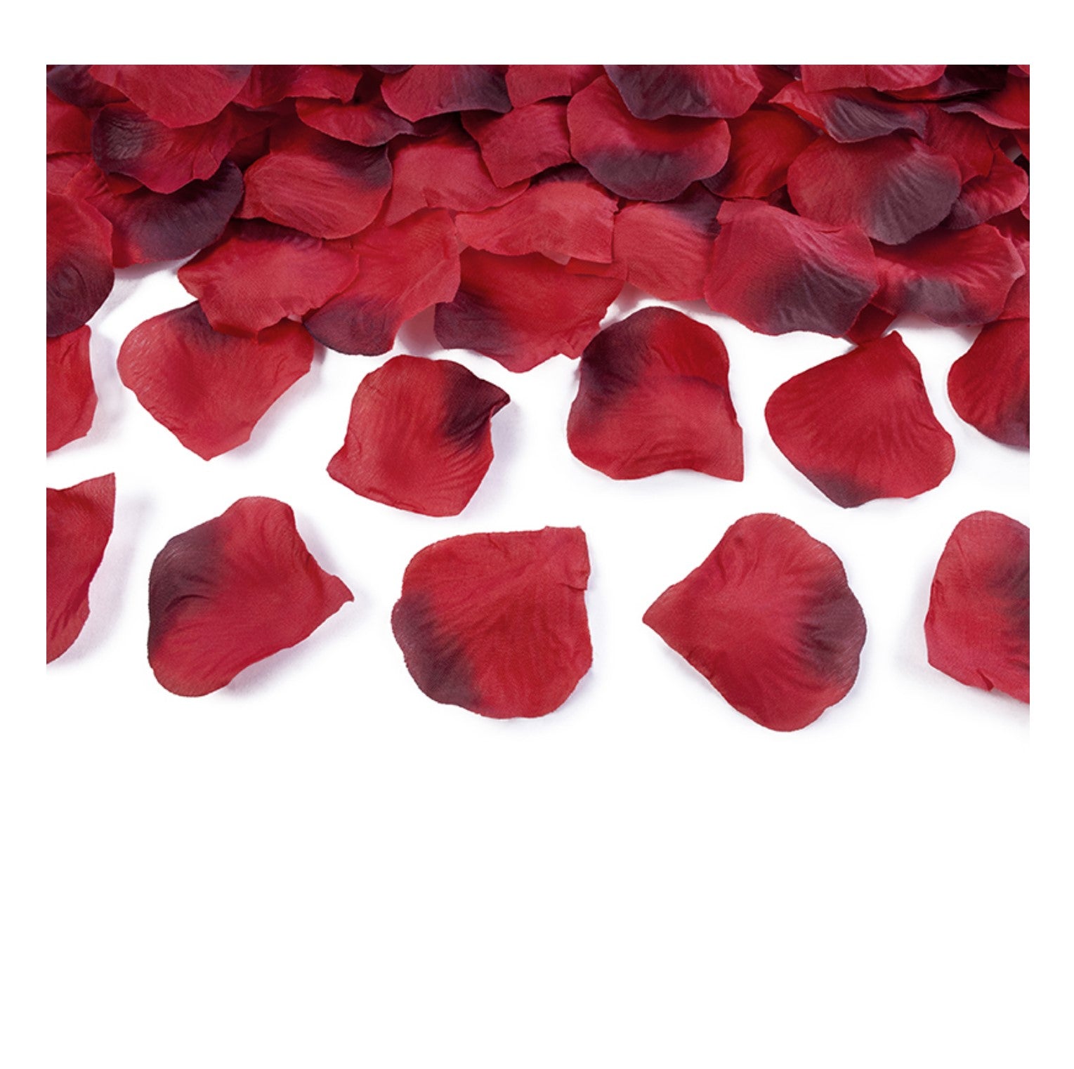 Rosenblätter Rot/Schwarz
