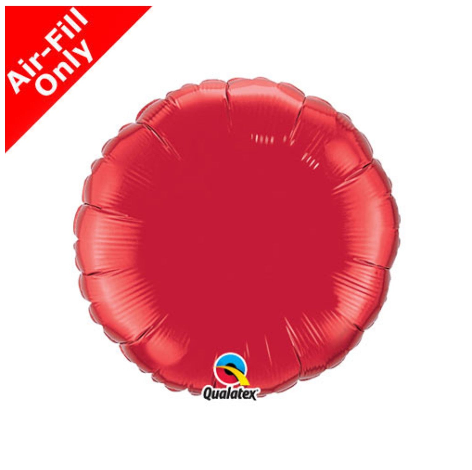 Mini Rund mit Luft 15cm rot